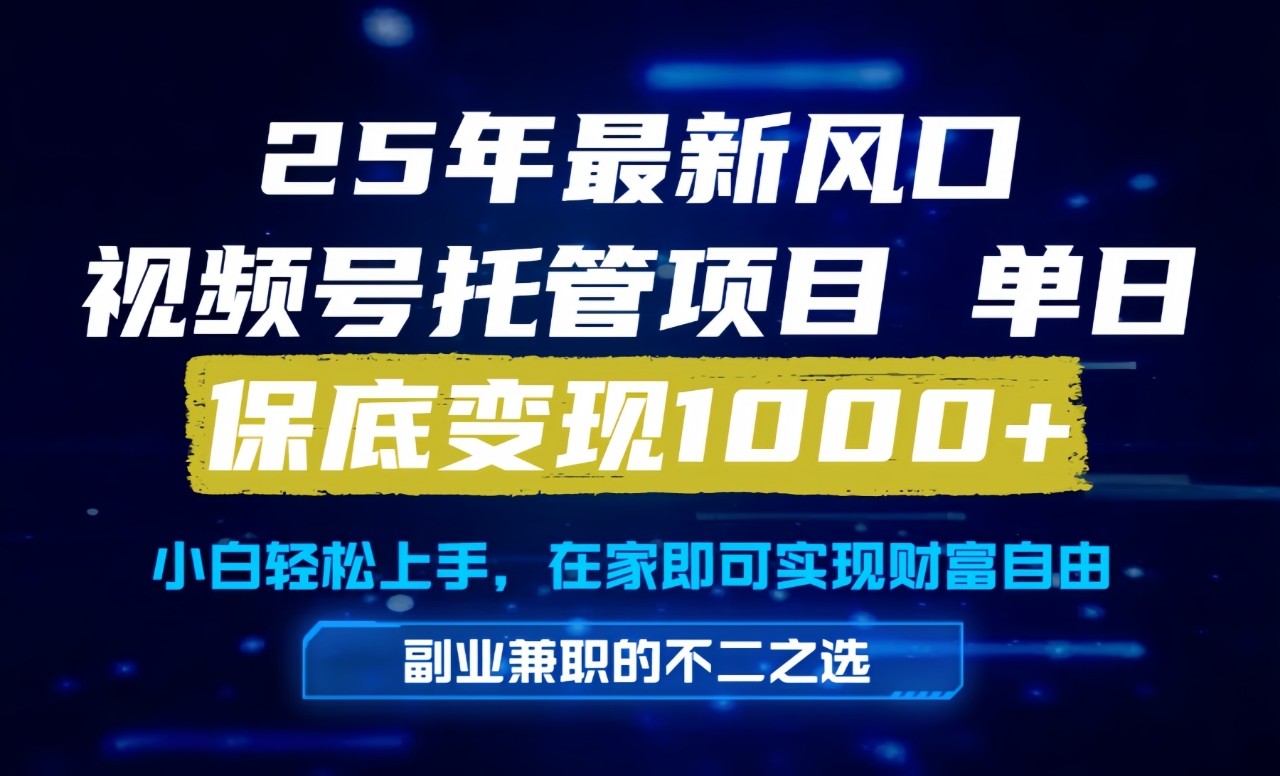 真正的懒人项目，妥妥的福利，先到先得，单日保底1000+ - 奉壹网创-奉壹网创