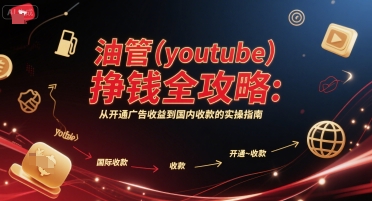 油管(youtube)挣钱全攻略：从开通广告收益到国内收款的实操指南 - 奉壹网创-奉壹网创