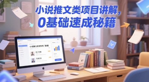小说推文类项目讲解，0 基础速成秘籍 - 奉壹网创-奉壹网创