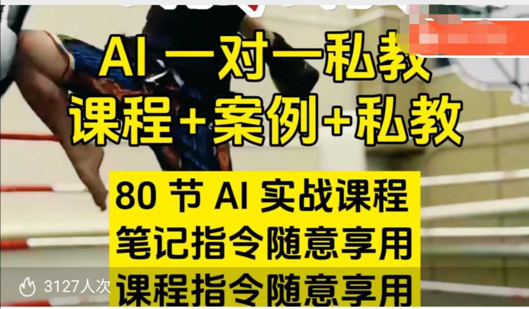 AI指令实战课，课程+案例，80节AI实战课程，笔记指令随意享用，课程指令随意享用(更新7月) - 奉壹网创-奉壹网创