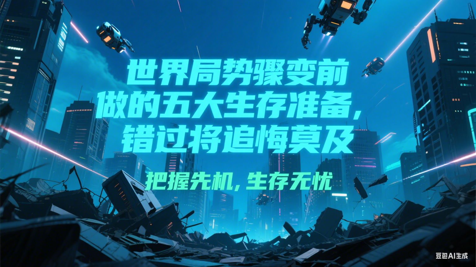 付费文章《世界局势骤变前必做的五大生存准备，错过将追悔莫及》 - 奉壹网创-奉壹网创